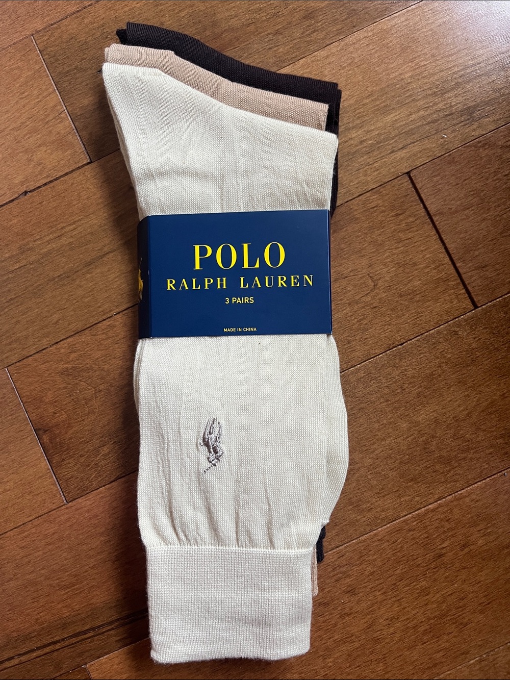 Polo by Ralph Lauren Men's neutral essentials Socks 3 Pairs 10-13 sock size